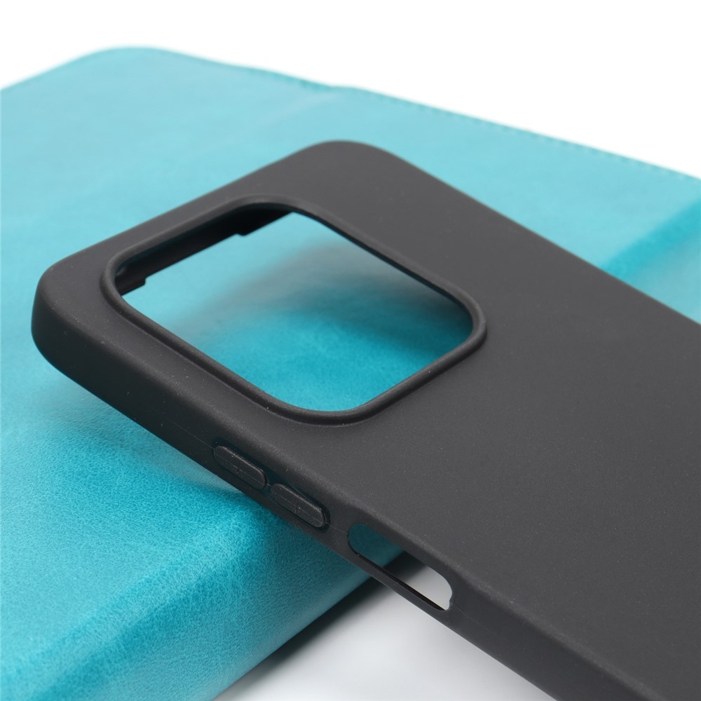 Matný gelový obal na Honor 400 Smart 5G/4G/Honor X7d - černý