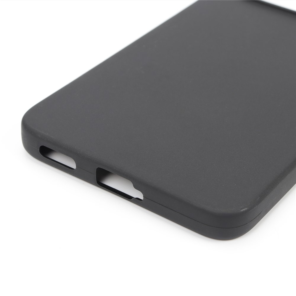 Matný gelový obal na Honor 400 Smart 5G/4G/Honor X7d - černý