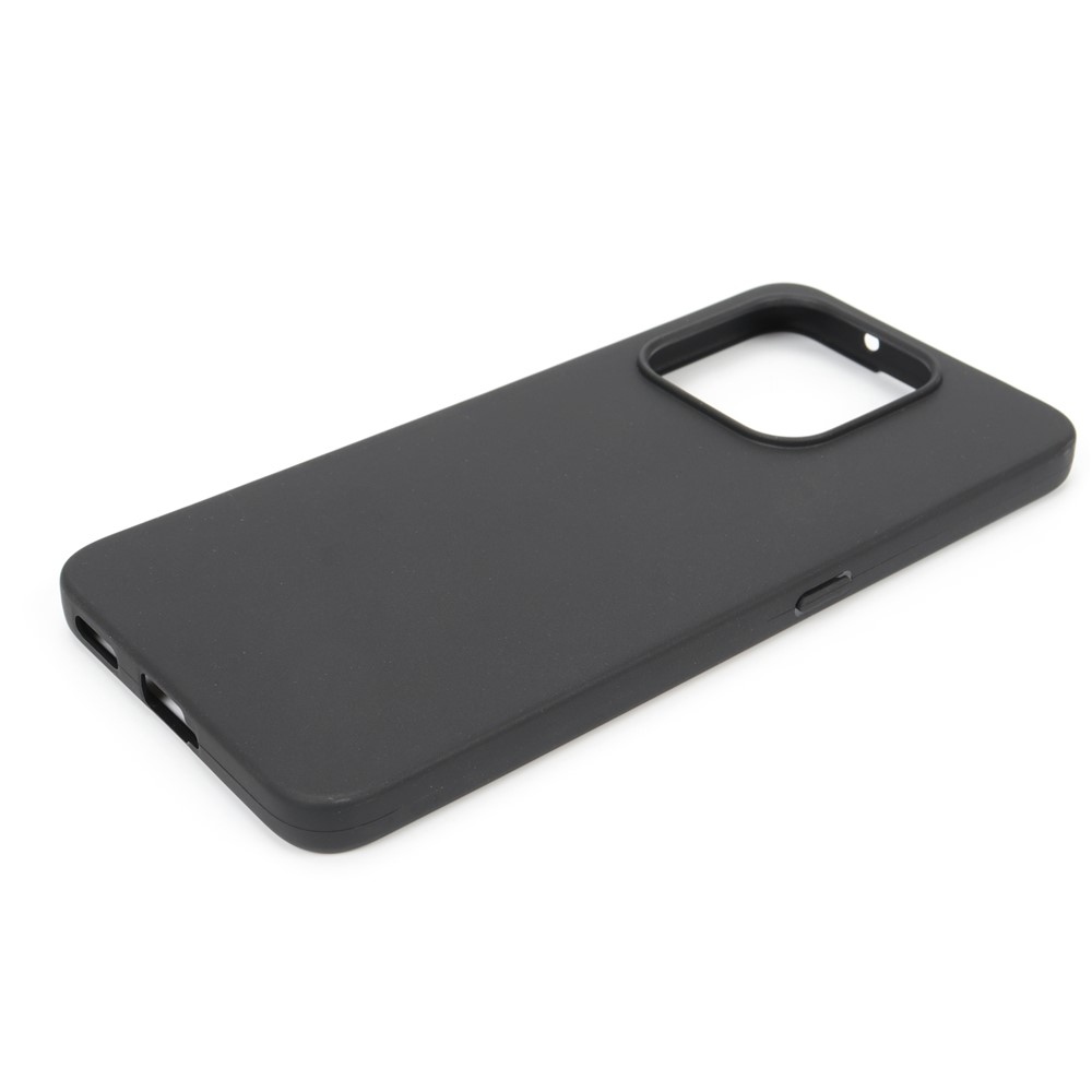 Matný gelový obal na Honor 400 Smart 5G/4G/Honor X7d - černý