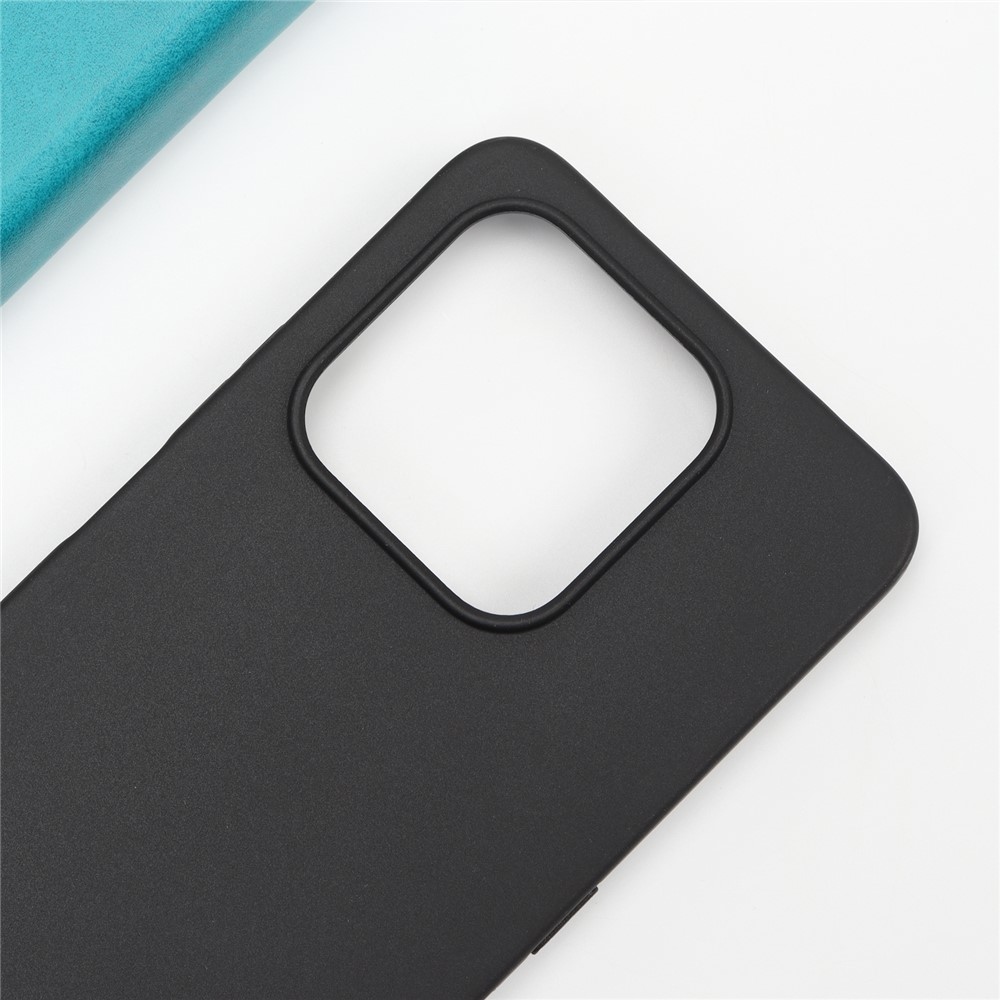 Matný gelový obal na Honor 400 Smart 5G/4G/Honor X7d - černý