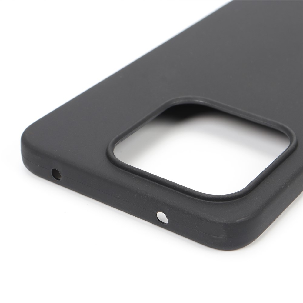 Matný gelový obal na Honor 400 Smart 5G/4G/Honor X7d - černý