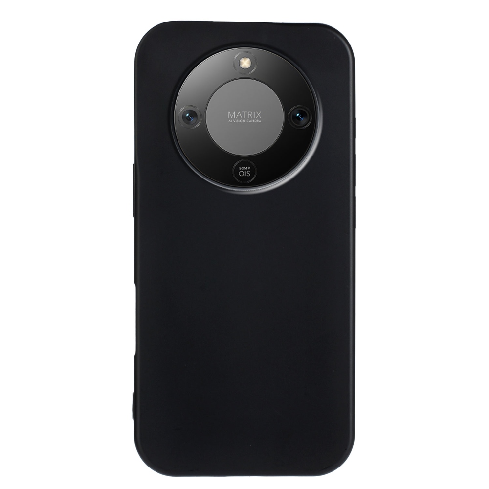 Matný gelový obal na Honor Magic 8 Lite 5G - černý