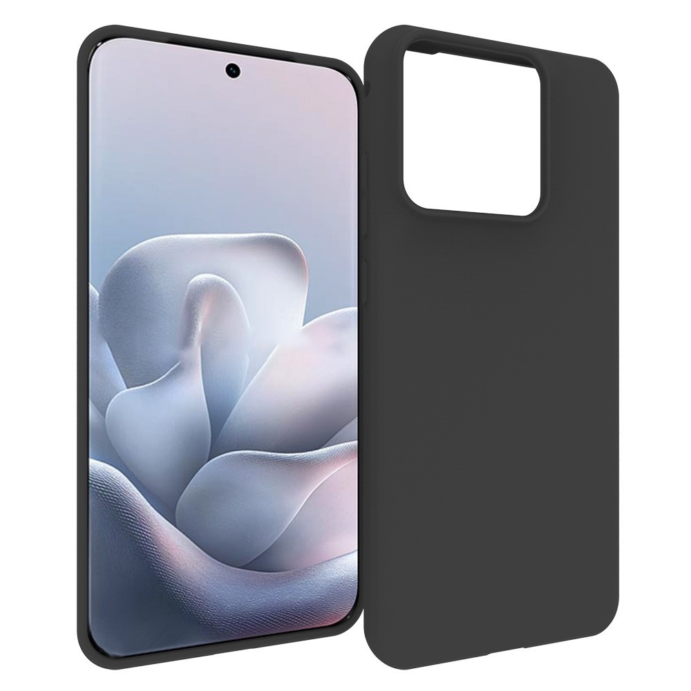 Matný gelový obal na mobil Motorola Edge 70 Fusion 5G - černý