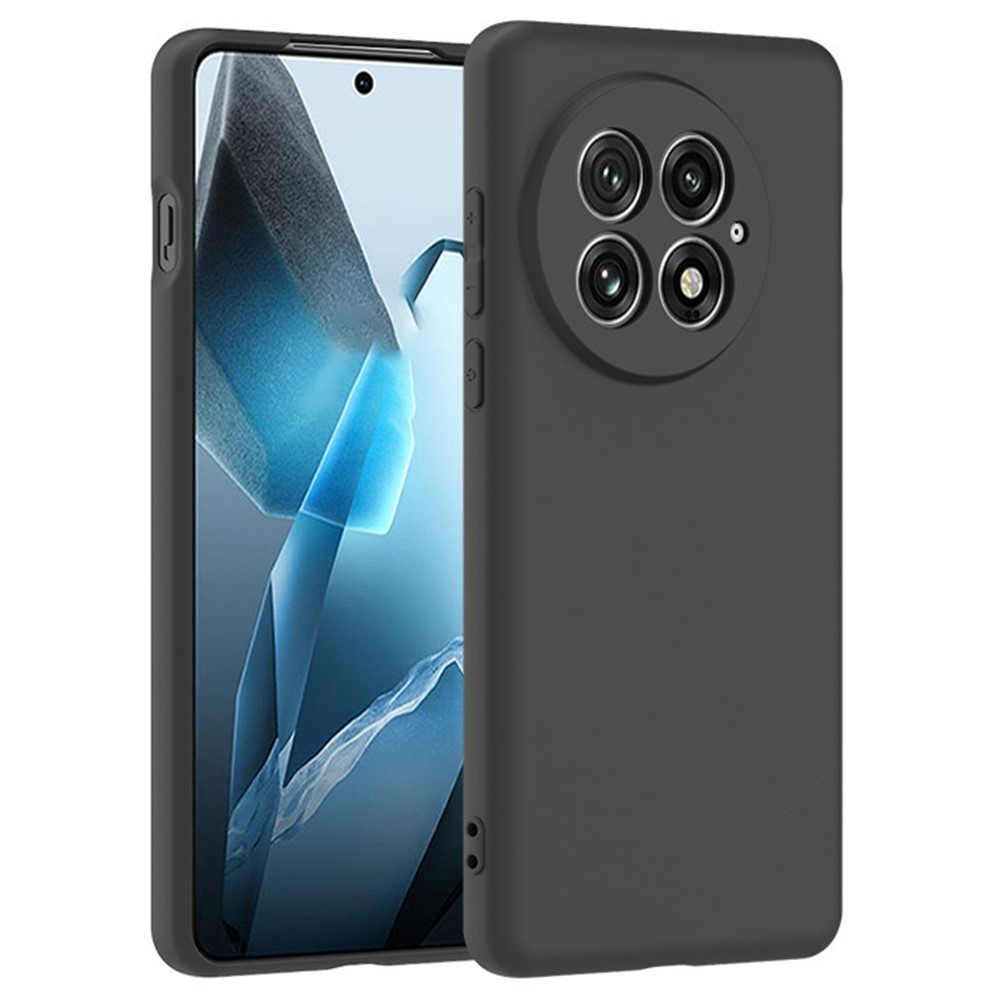 Matný gelový obal na mobil OnePlus 13 - černý