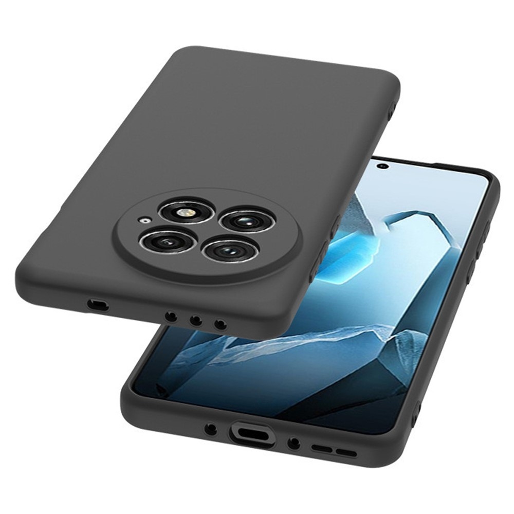 Matný gelový obal na mobil OnePlus 13 - černý