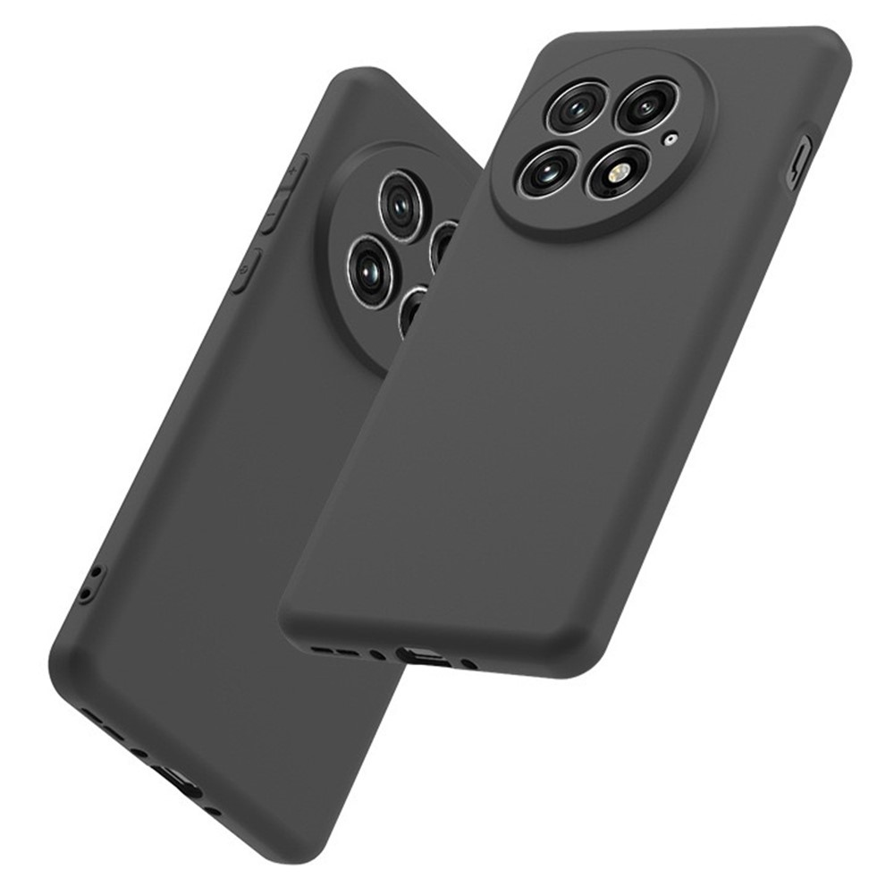 Matný gelový obal na mobil OnePlus 13 - černý