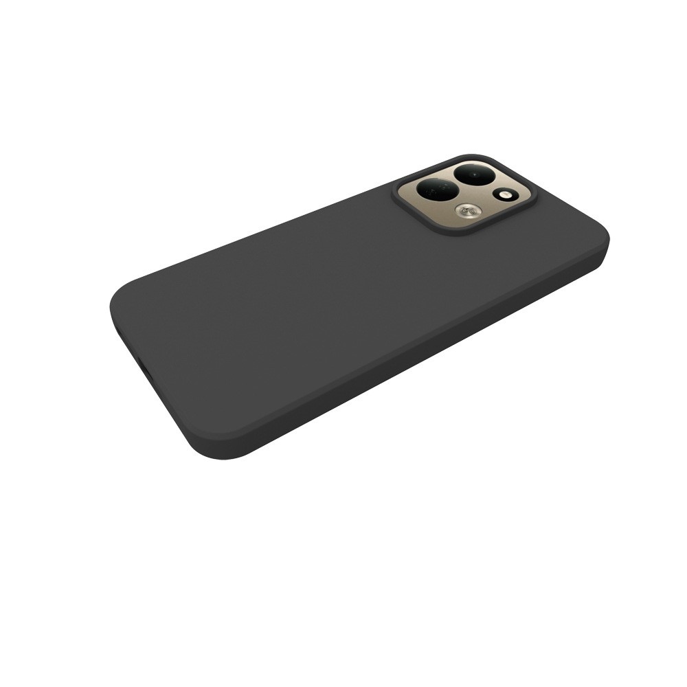Matný gelový obal na mobil Xiaomi Redmi 17 4G/5G - černý