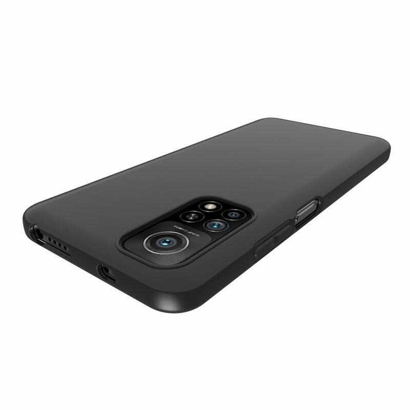 Matný gelový obal na mobil Xiaomi Redmi Note 11 4G/Note 11S 4G - černý