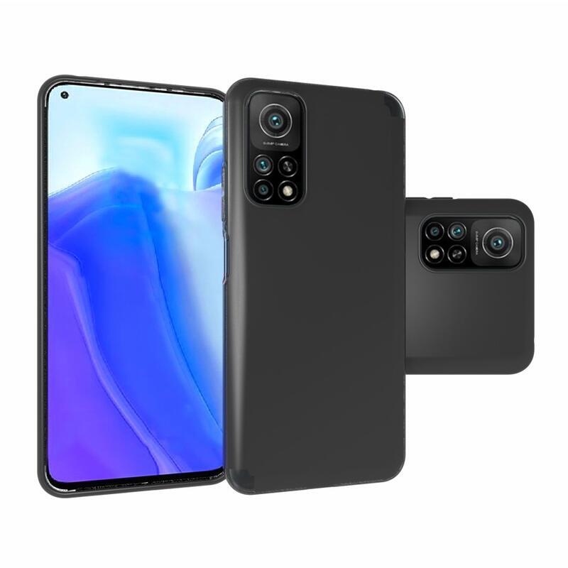 Matný gelový obal na mobil Xiaomi Redmi Note 11 4G/Note 11S 4G - černý