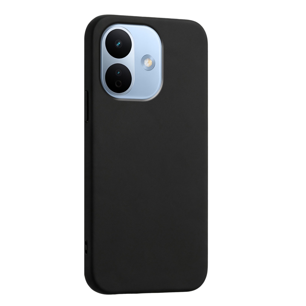 Matný gelový obal na mobil Xiaomi Redmi Note 17 Pro 5G - černý
