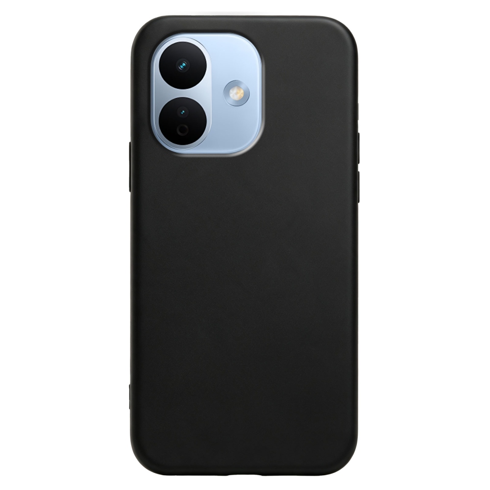 Matný gelový obal na mobil Xiaomi Redmi Note 17 Pro 5G - černý
