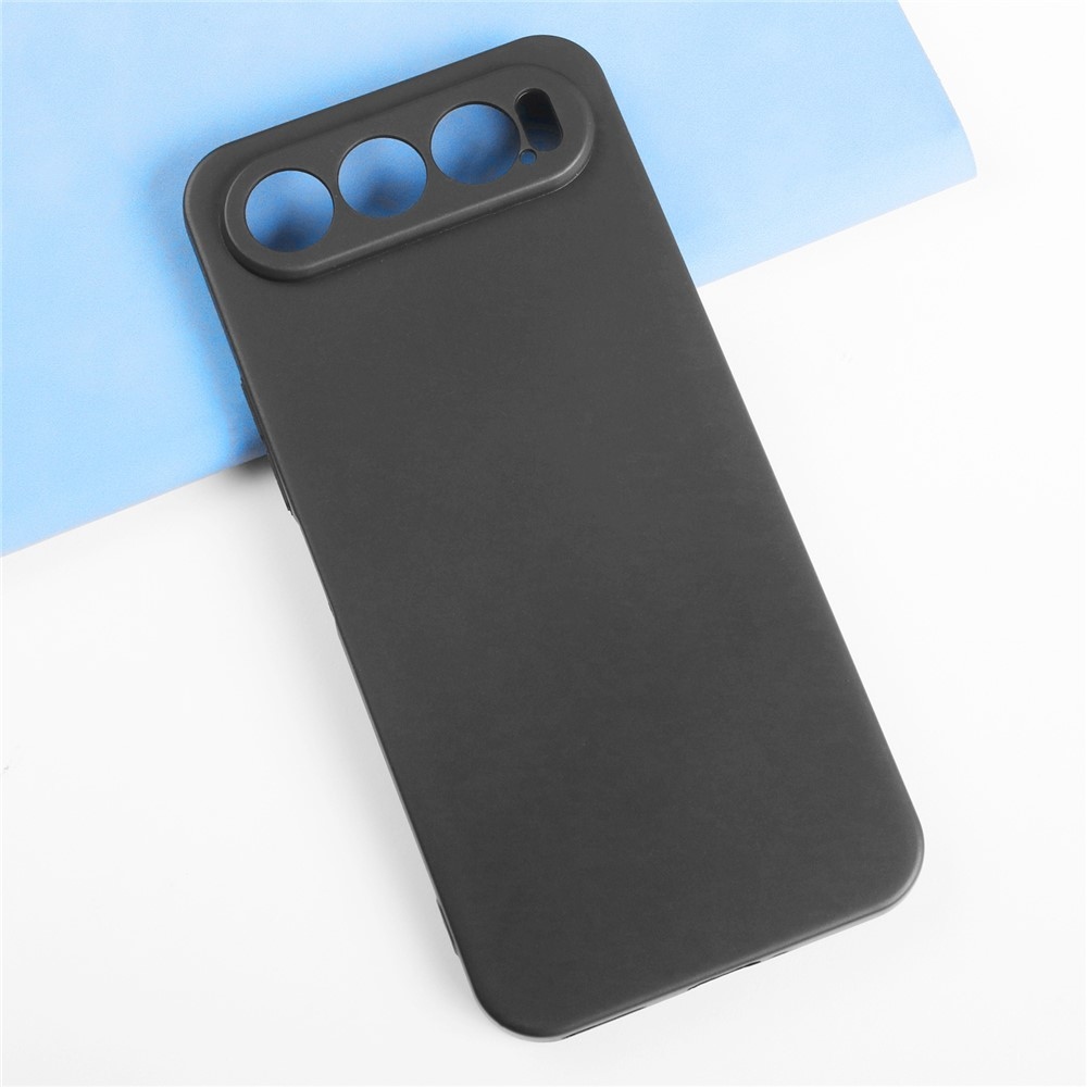 Matný gelový obal na mobil ZTE Nubia Air - černý