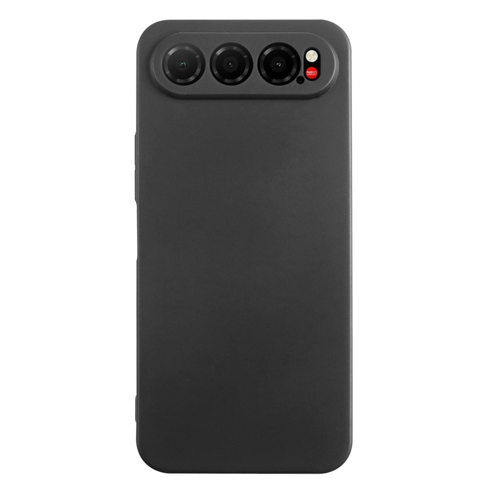 Matný gelový obal na mobil ZTE Nubia Air - černý