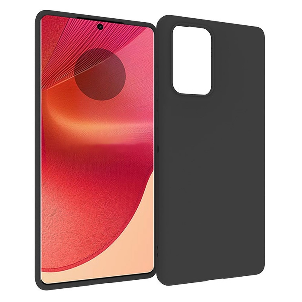 Matný gelový obal na Motorola Edge 50 Fusion 5G - černý