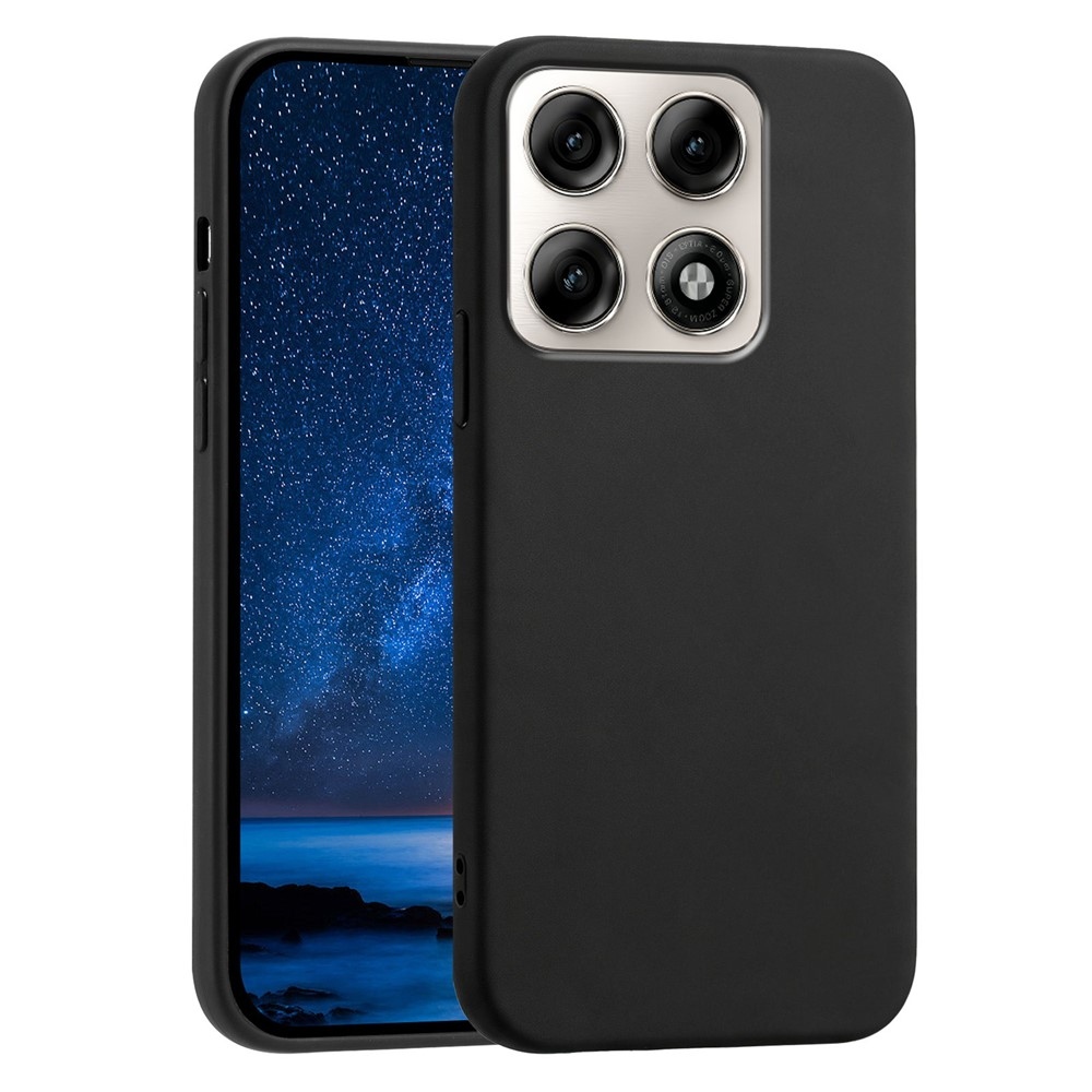 Matný gelový obal na Motorola Edge 70 Pro 5G - černý