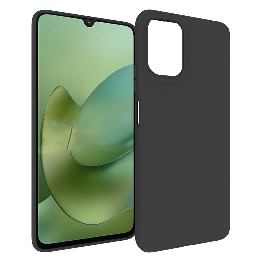 Matný gelový obal na Motorola Moto G06/G06 Power - černý