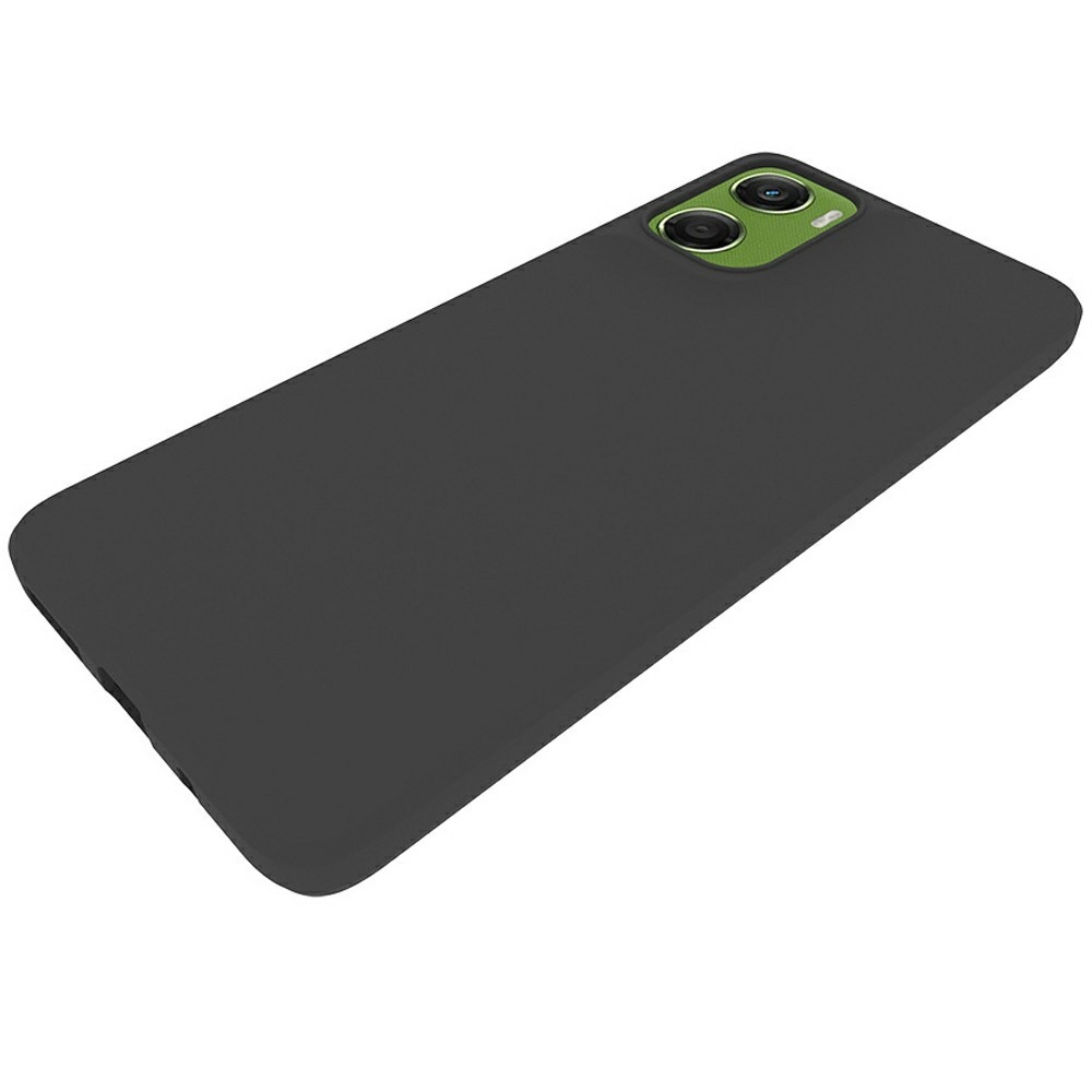 Matný gelový obal na Motorola Moto G06/G06 Power - černý