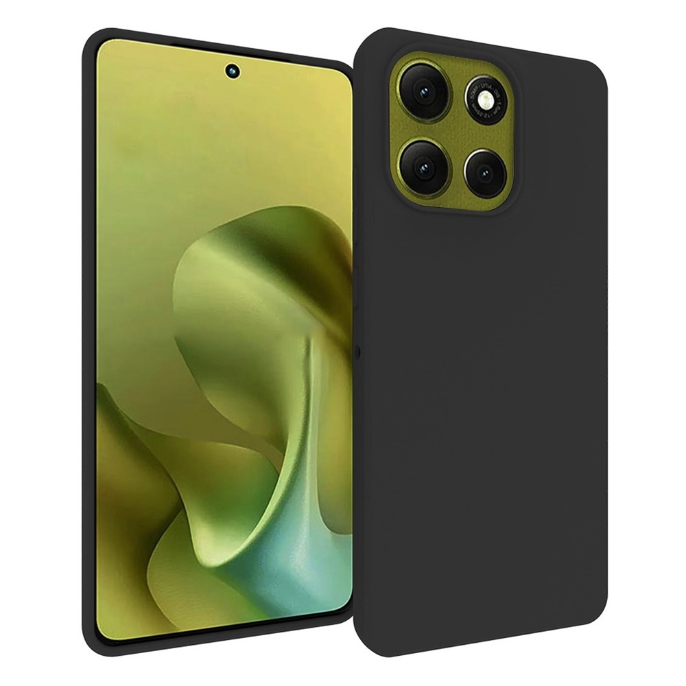 Matný gelový obal na Motorola Moto G86 5G - černý