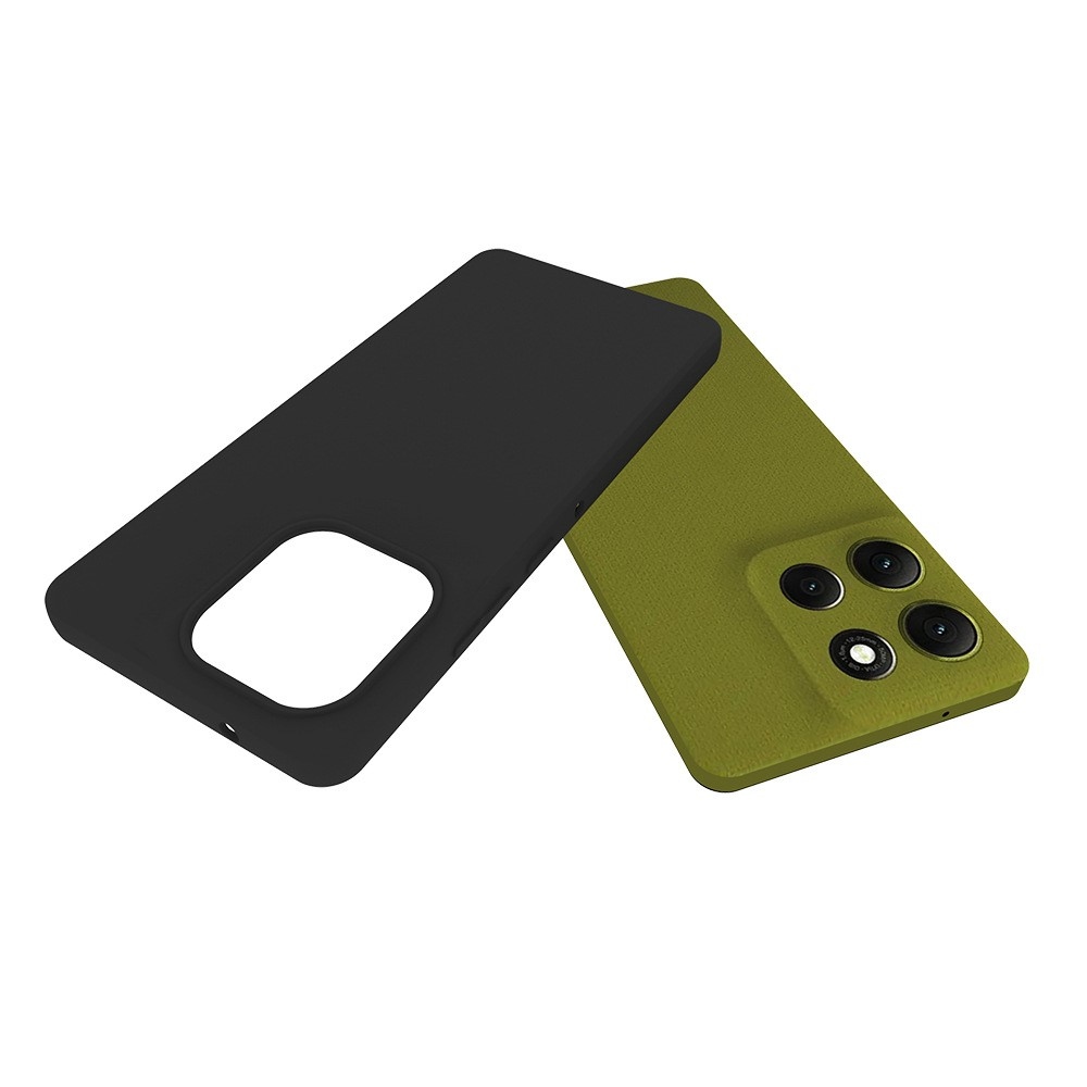 Matný gelový obal na Motorola Moto G86 5G - černý