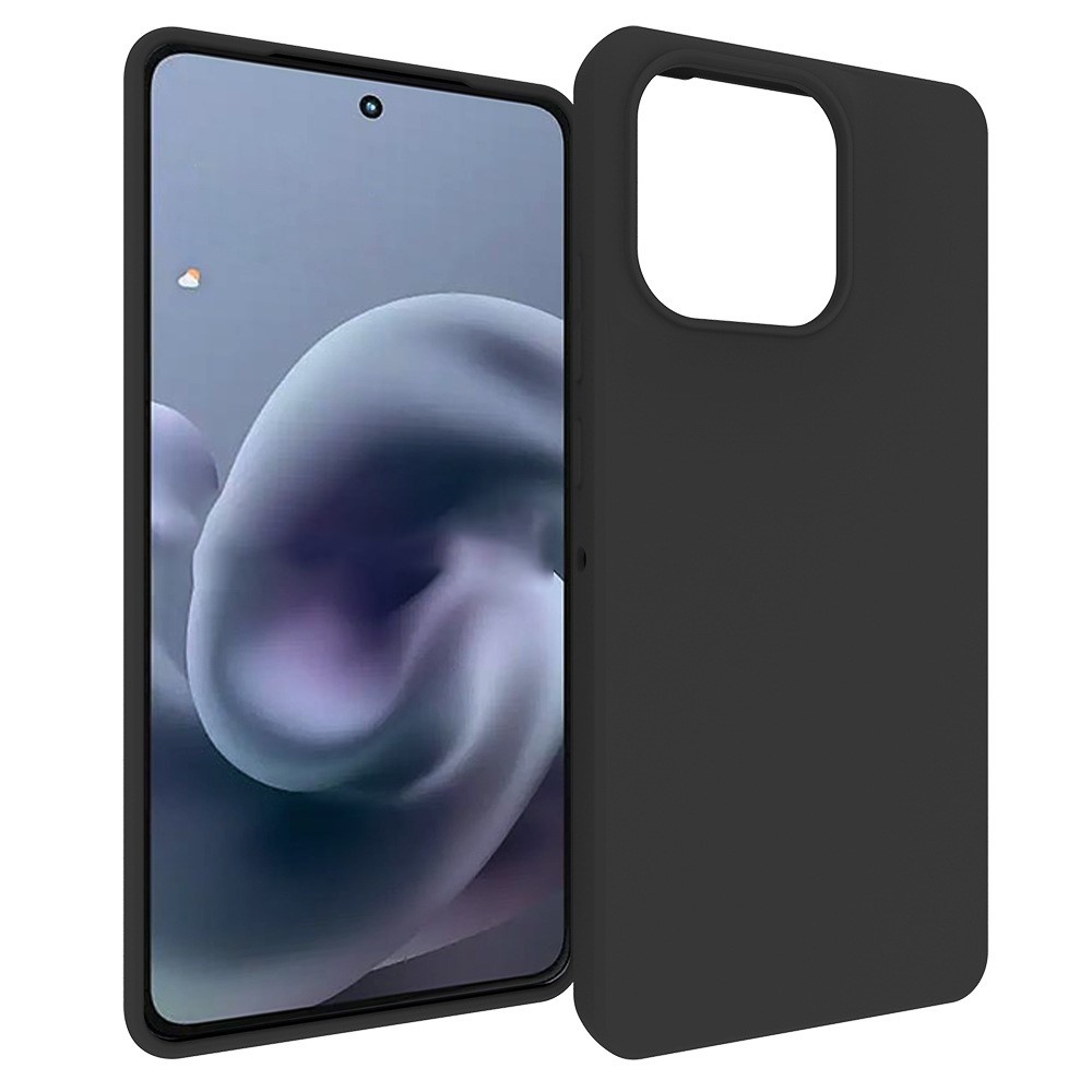 Matný gelový obal na Motorola Moto G86 Power 5G - černý