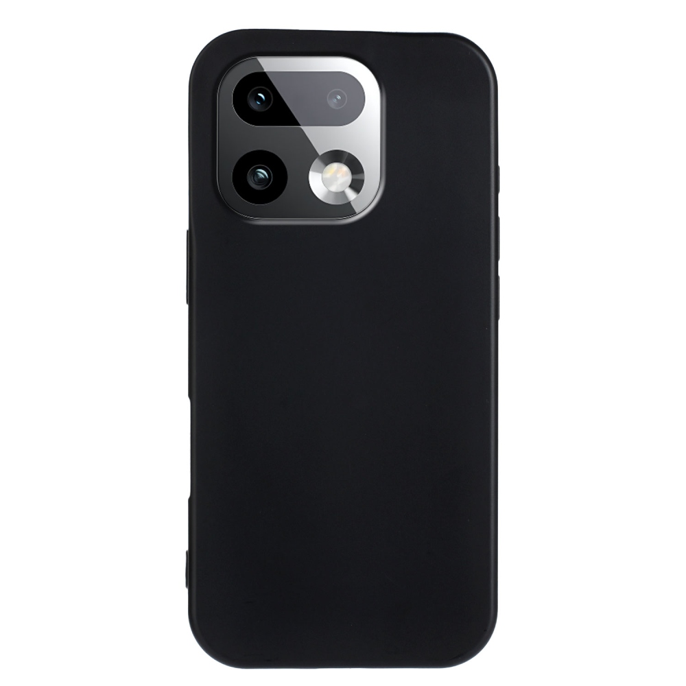 Matný gelový obal na Realme 16 Pro+ 5G - černý