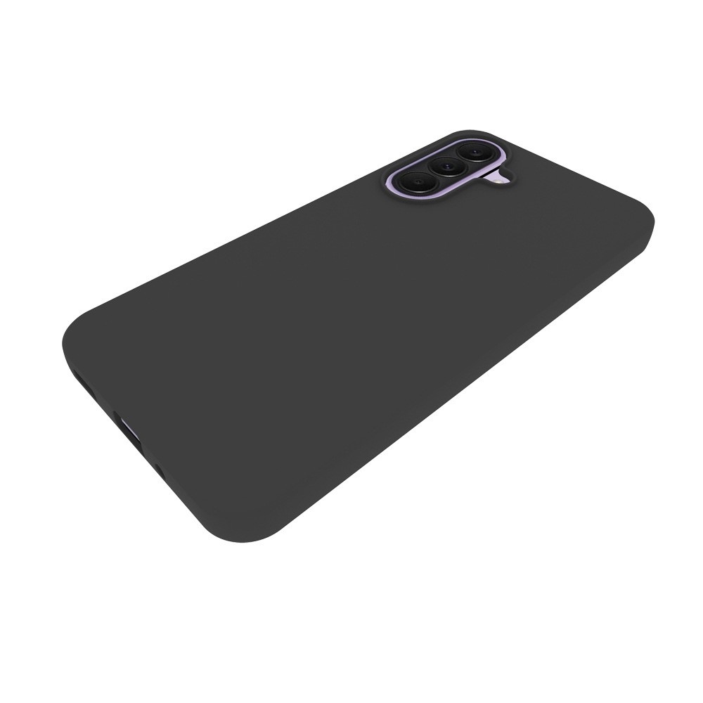 Matný gelový obal na Samsung Galaxy A27 - černý