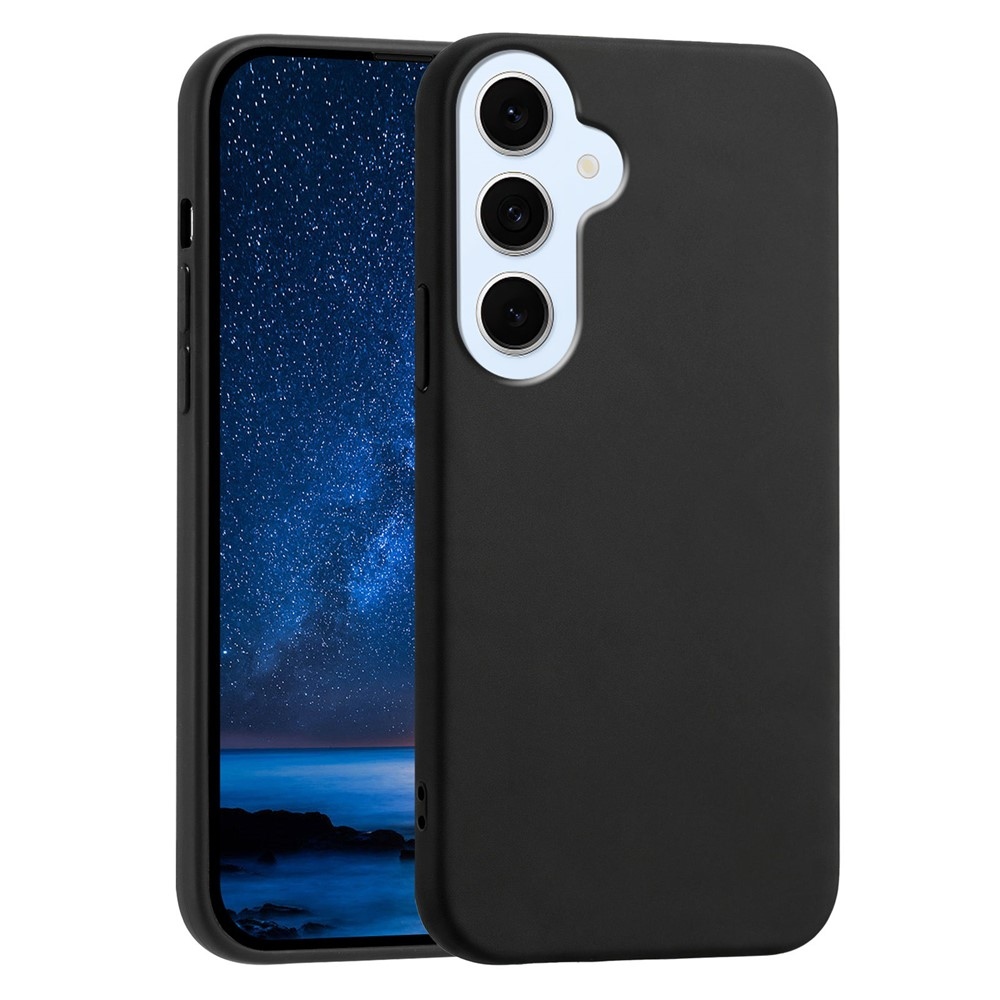 Matný gelový obal na Samsung Galaxy S26 FE - černý