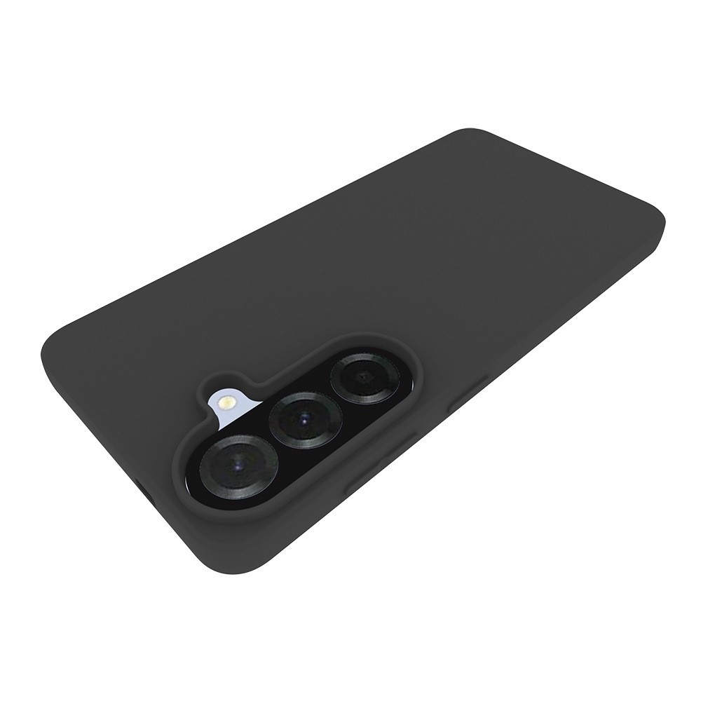 Matný gelový obal na Samsung Galaxy S26/S26 Pro - černý