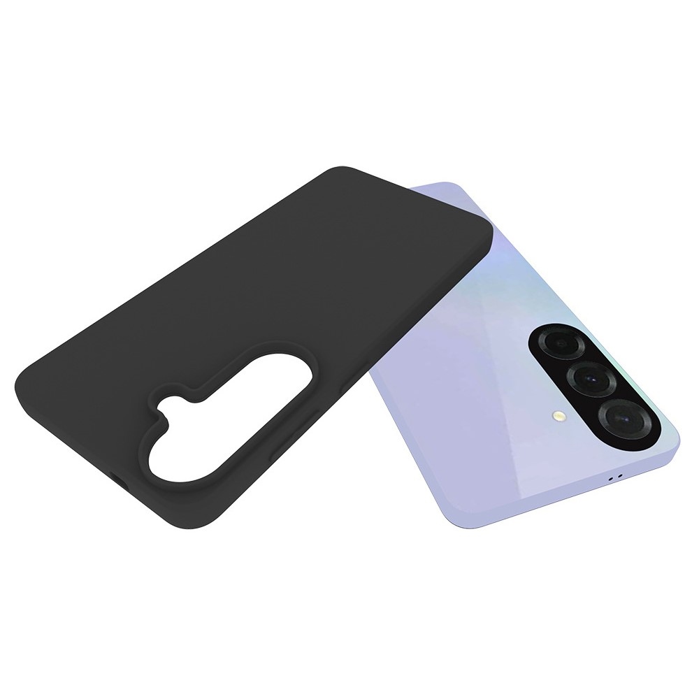 Matný gelový obal na Samsung Galaxy S26/S26 Pro - černý