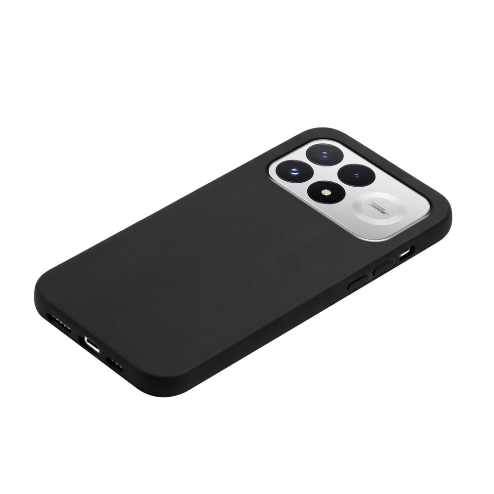 Matný gelový obal na Xiaomi Poco F9 Pro 5G - černý