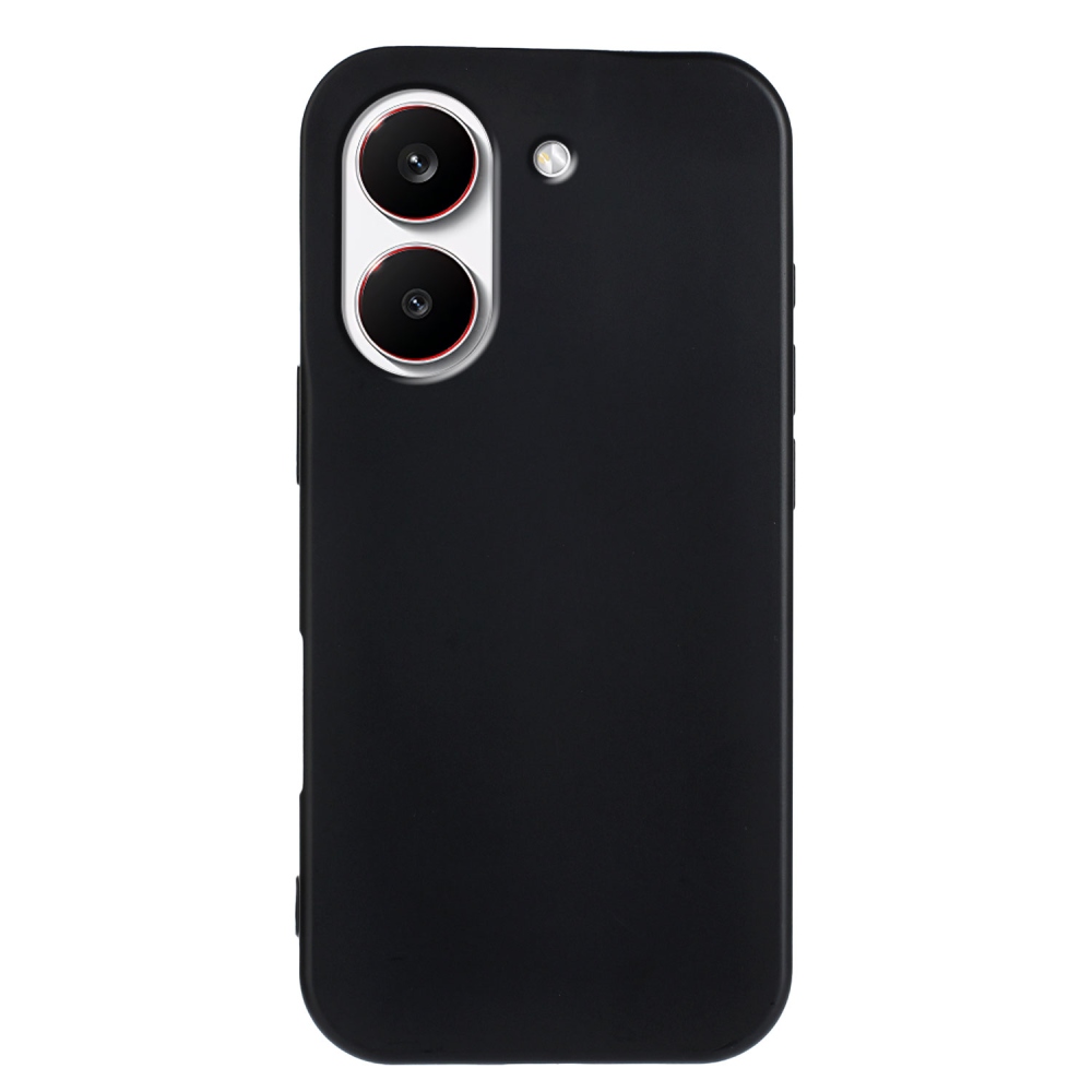 Matný gelový obal na Xiaomi Poco X8 Pro 5G - černý