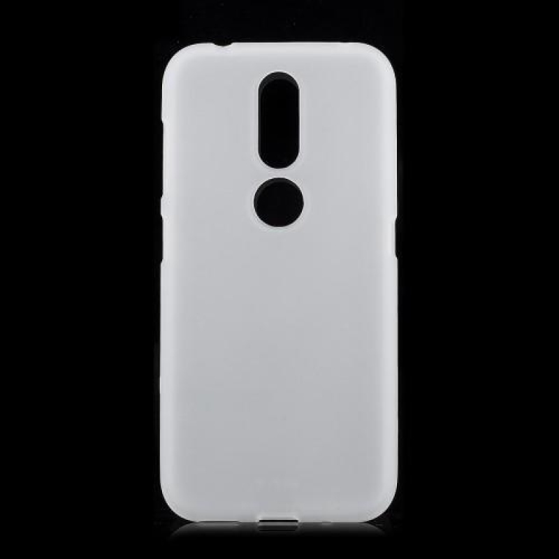 Matte gelový obal na mobil Nokia 4.2 - bílý