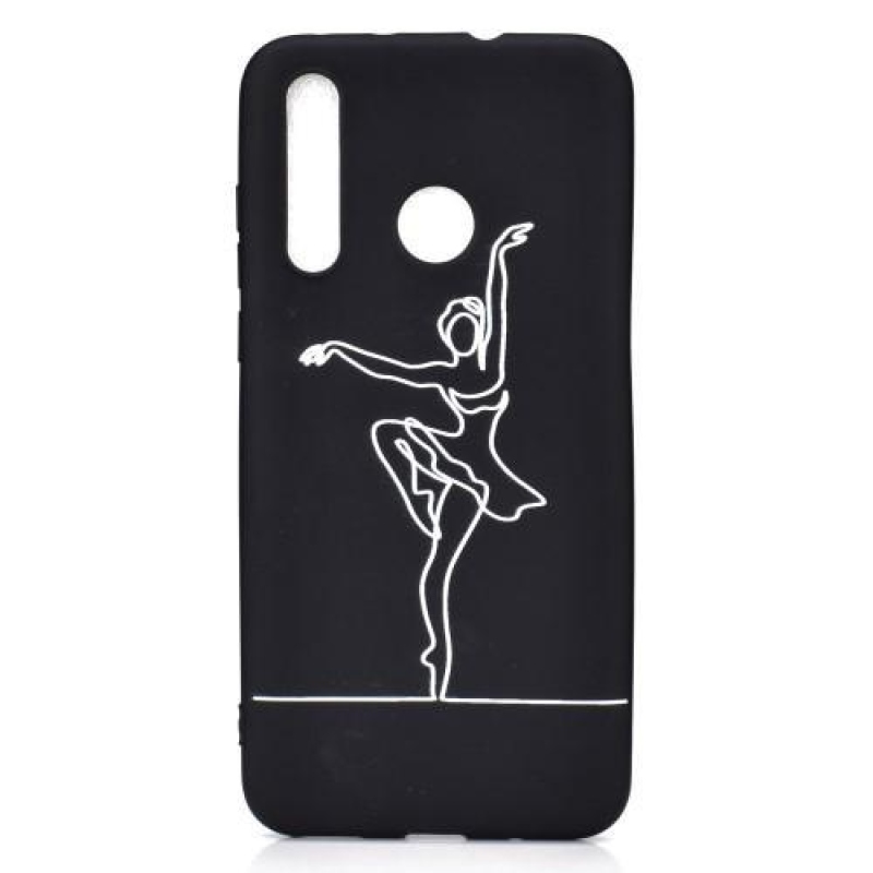 Matte gelový obrázkový obal na mobil Honor 20 Lite/Honor 20e - dívka tančící balet