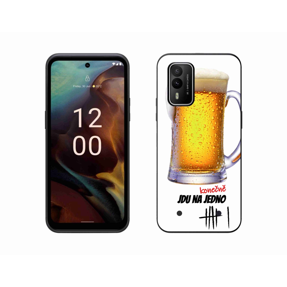 Gelový kryt mmCase na Nokia XR21 - jdu na jedno