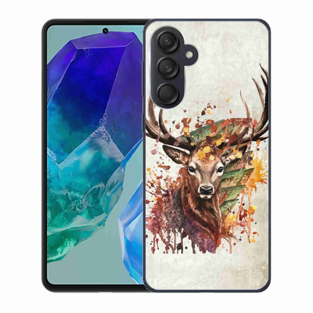 Gelový obal mmCase na Samsung Galaxy M55 5G - jelen 1