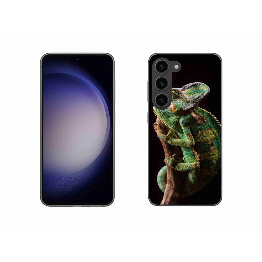 Gelový kryt mmCase na Samsung Galaxy S23 5G - chameleon
