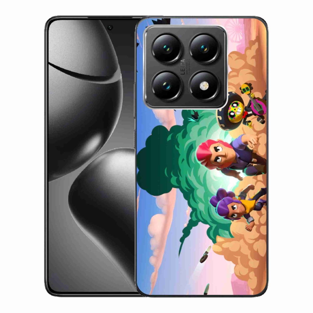 Gelový kryt mmCase na Xiaomi 14T - brawl stars