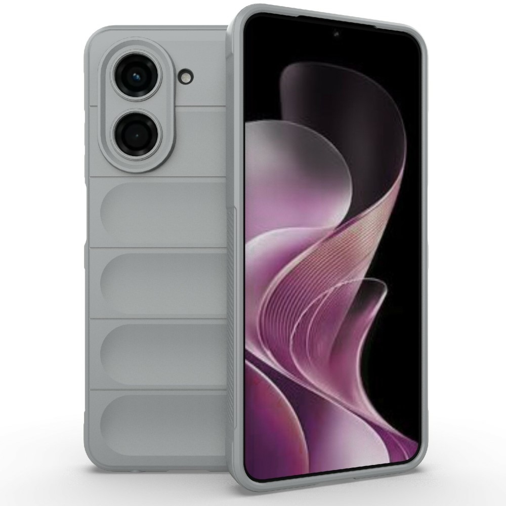 Rugg odolný gelový obal na Xiaomi Redmi A5 (171.7x77.8x8.3mm) - světlešedý