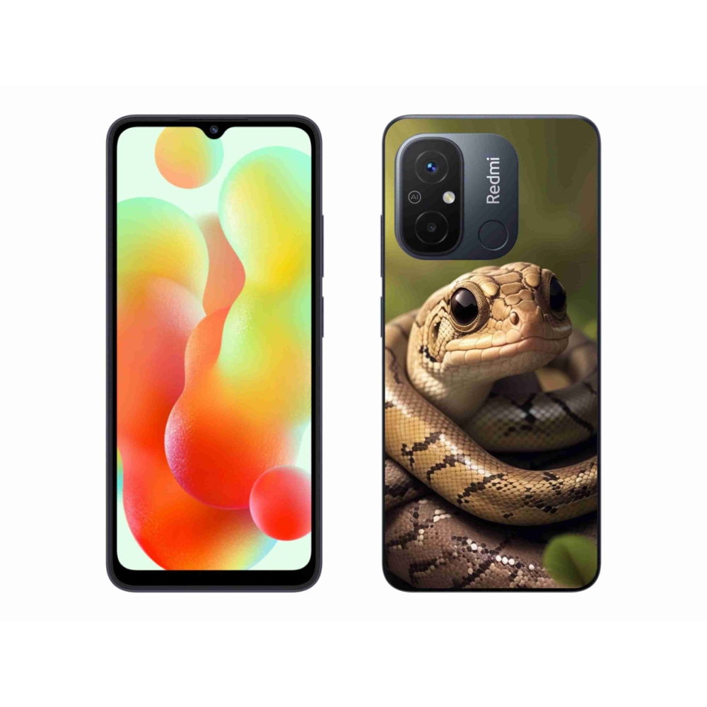 Gelový kryt mmCase na Xiaomi Redmi 12C - had 1