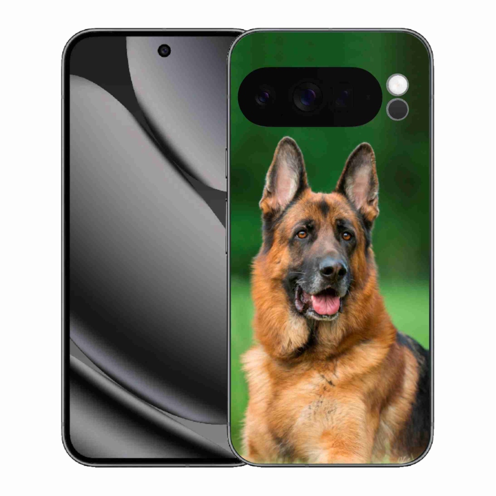 Gelový kryt mmCase na Google Pixel 10 Pro XL - německý ovčák