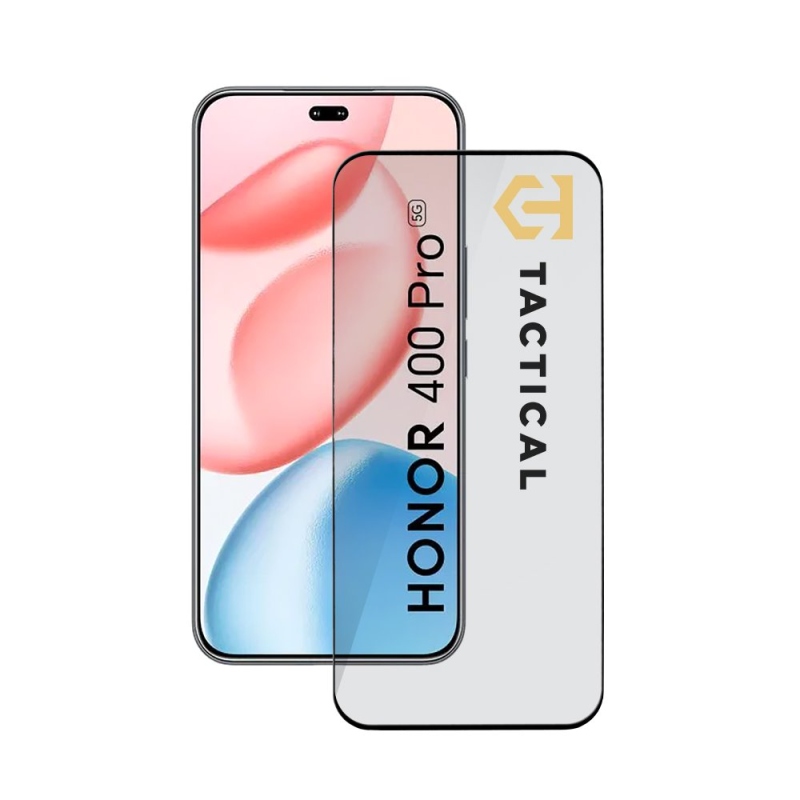 Tactical Glass Shield 5D sklo pro Honor 400 Pro Black