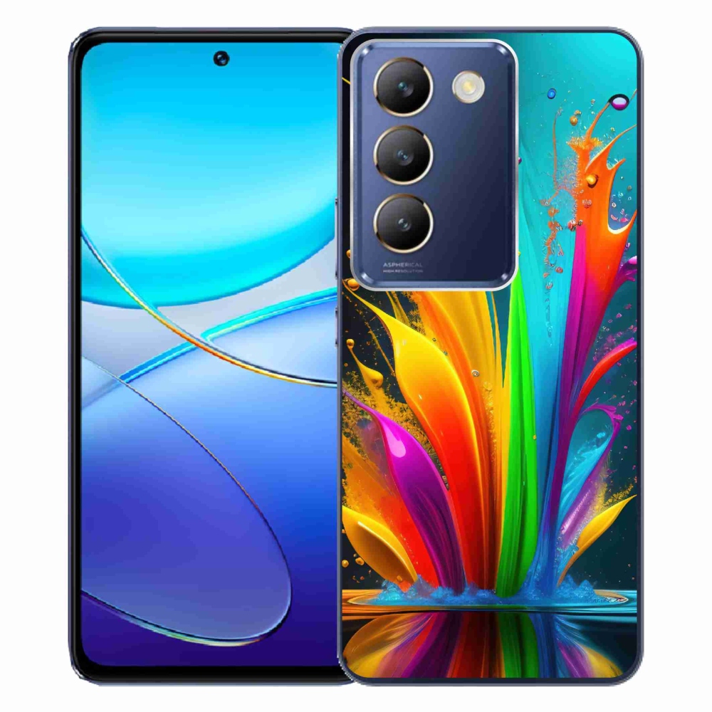 Gelový kryt mmCase na Vivo V40 SE 4G/5G - abstraktní motiv 1