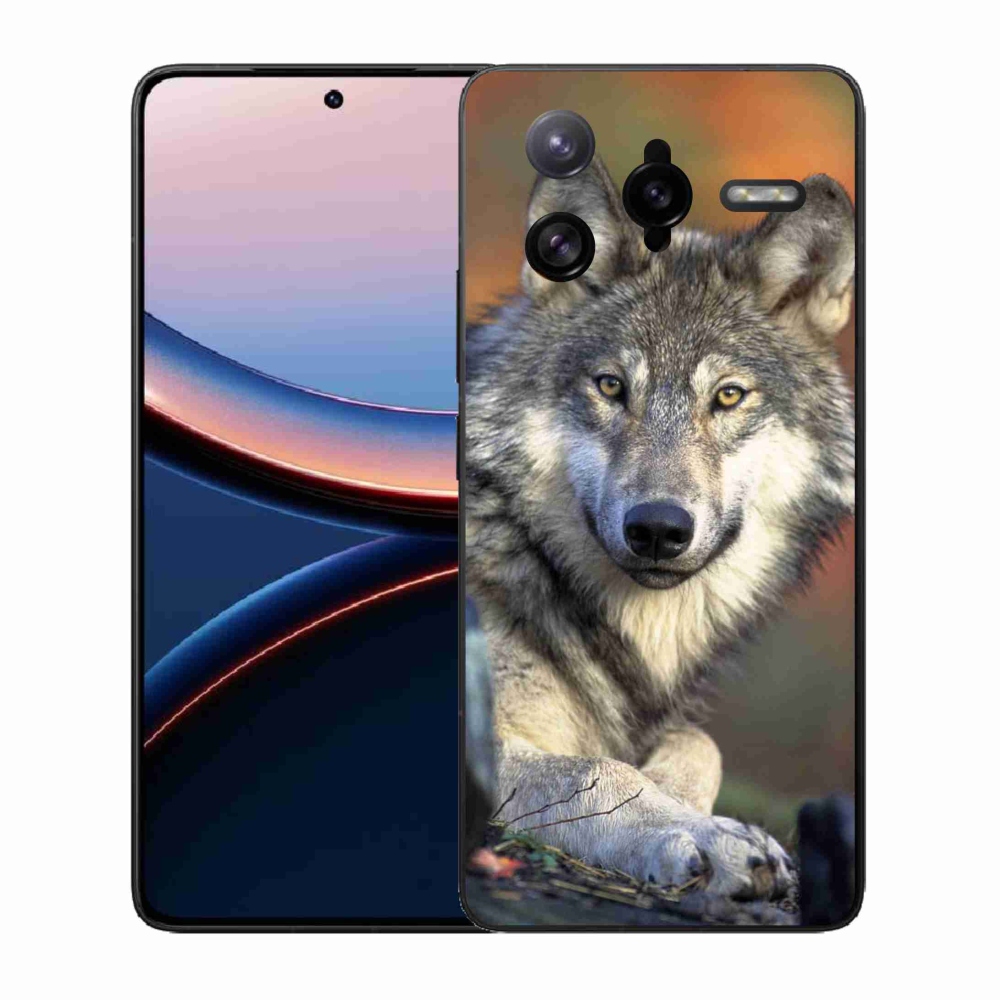 Gelový kryt mmCase na Xiaomi Poco F7 Ultra - vlk