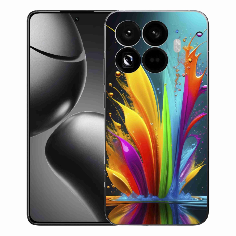 Gelový kryt mmCase na Xiaomi 15T Pro - abstraktní motiv 1