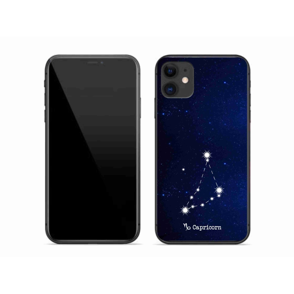 Gelový kryt mmCase na iPhone 11 - souhvězdí Kozoroha