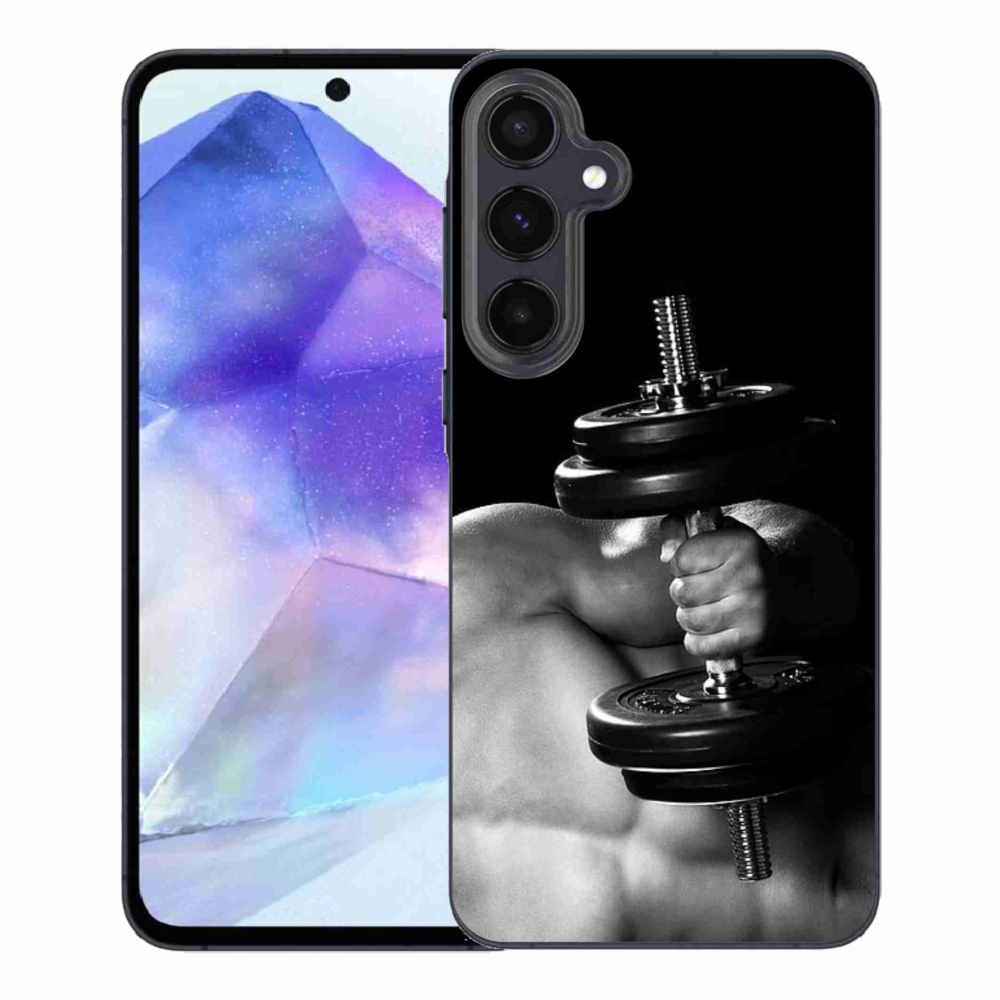 Gelový kryt mmCase na Samsung Galaxy A55 5G - posilování 2