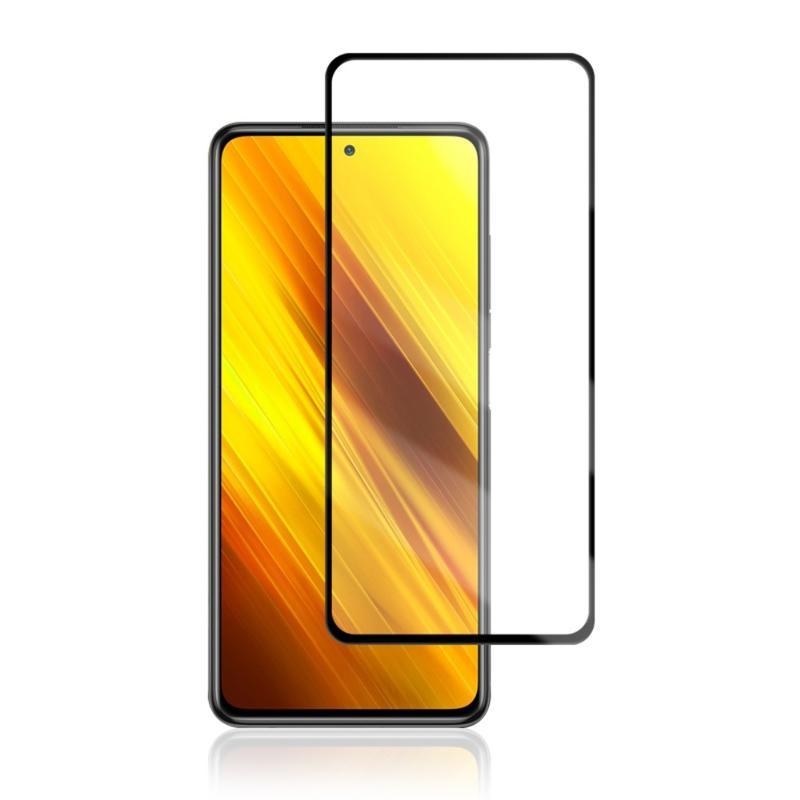 MCL celoplošné tvrzené sklo pro mobil Xiaomi Poco X3/X3 Pro