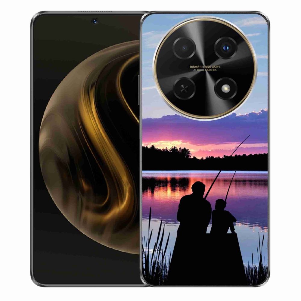 Gelový kryt mmCase na Huawei Nova 12i - rybaření 2