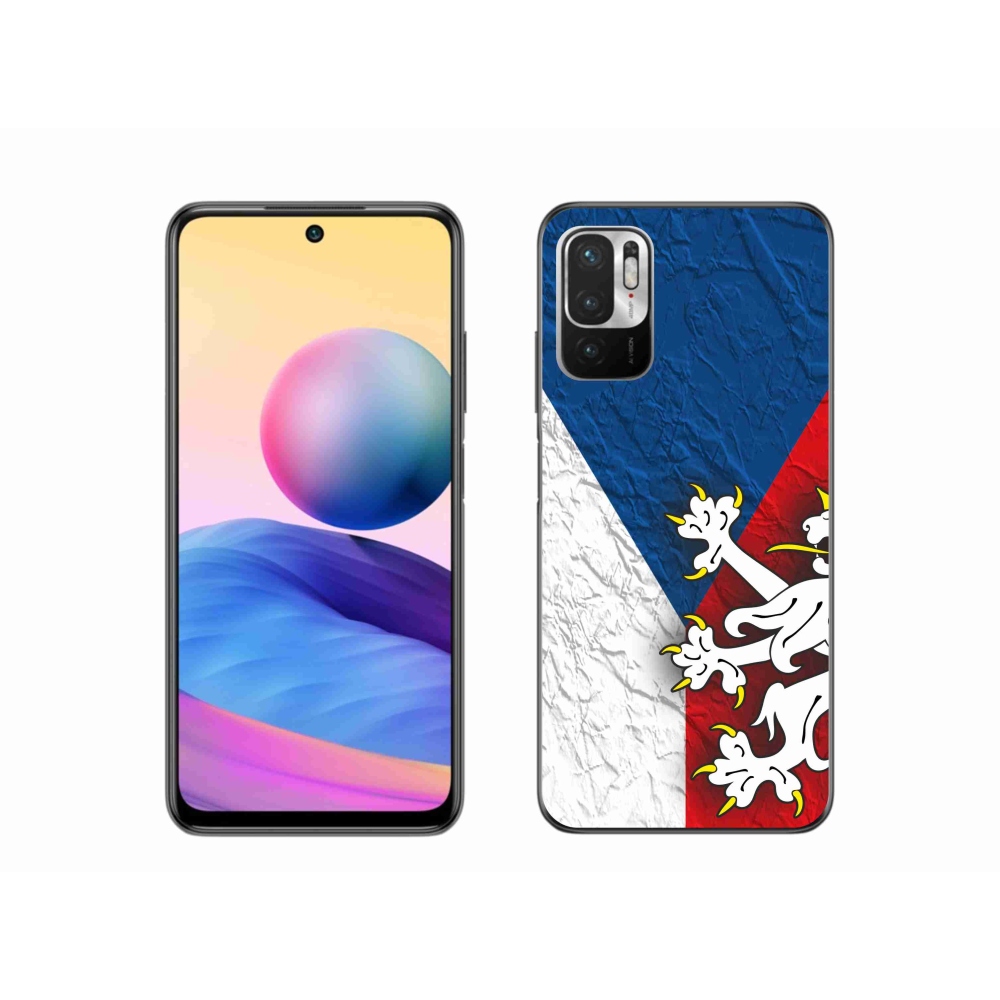 Gelový kryt mmCase na Xiaomi Redmi Note 10 5G - česká vlajka 1