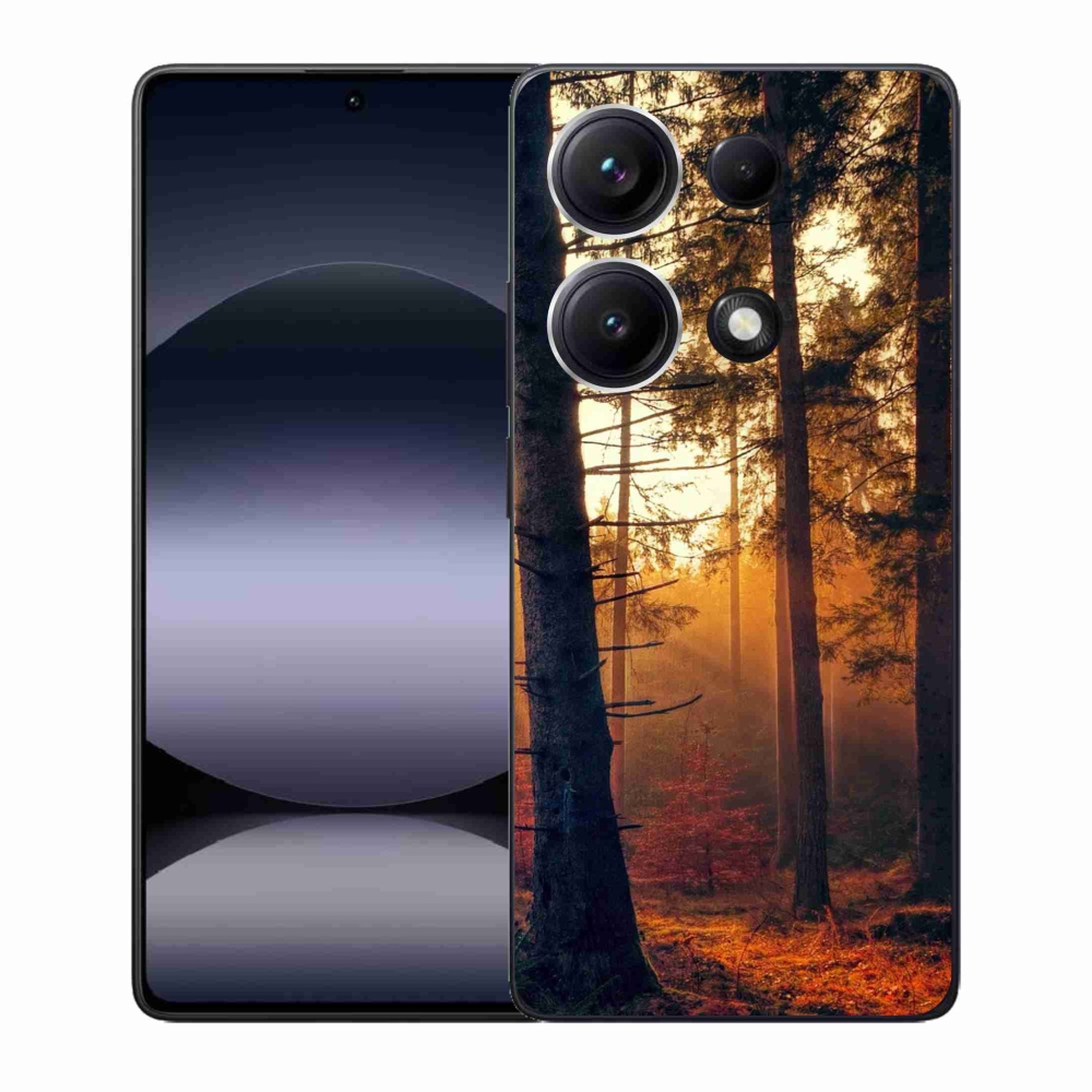 Gelový kryt mmCase na Xiaomi Redmi Note 14S - les